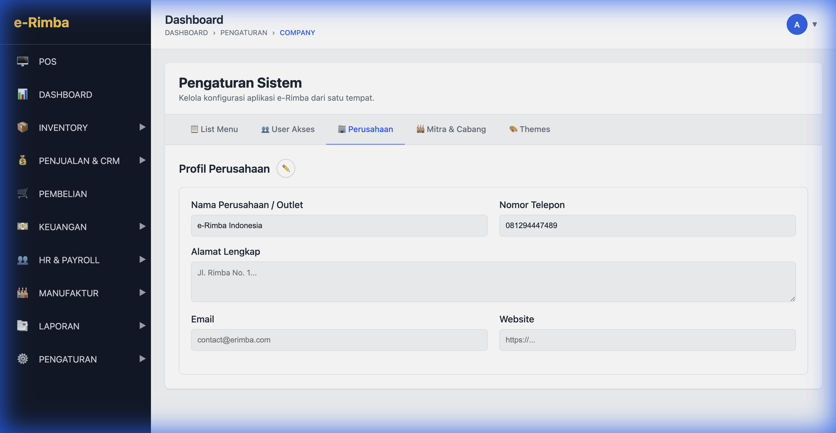 Company (Profil Perusahaan)
